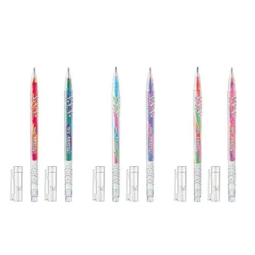 Caneta Gel Rainbow Gliter 1.0MM Sortida - Tris