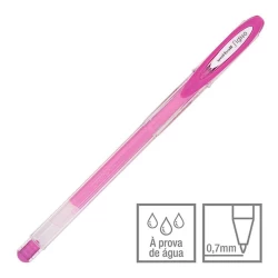 Caneta Gel Uni-Ball Signo Angelic Color  Rosa