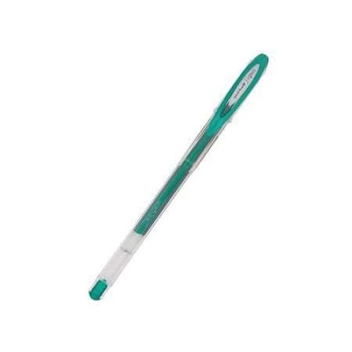 Caneta Gel Uni-Ball Signo Noble Metal Verde