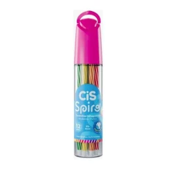 Caneta Hidrocor Spiro 12 cores Regular  Cis
