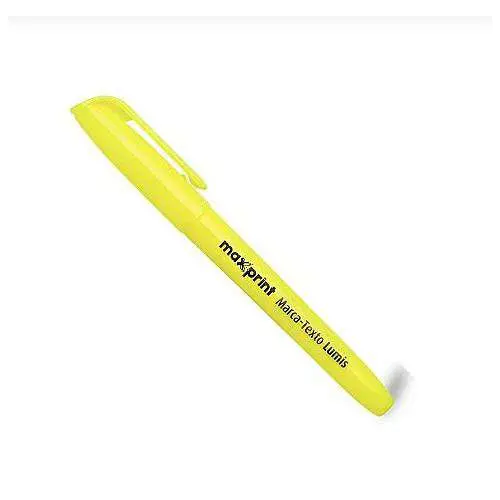 Caneta Marca Texto Amarelo Lumis - Maxprint