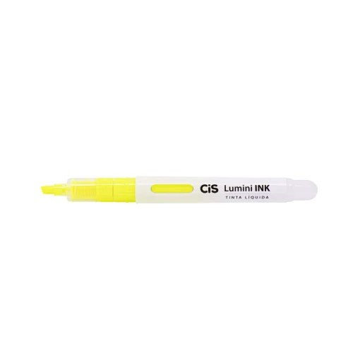 Caneta Marca Texto Amarelo Neon Lumini INK- Cis