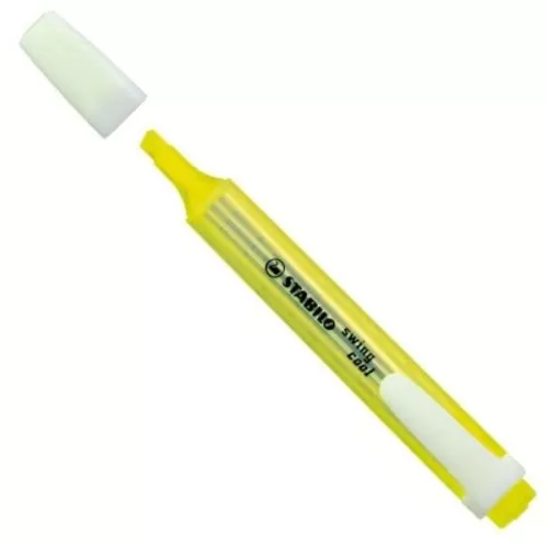 Caneta Marca Texto Amarelo Neon - STABILO