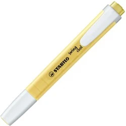 Caneta Marca Texto Amarelo Pastel - STABILO