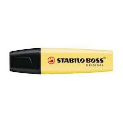 Caneta Marca Texto Amarelo Pastel - STABILO