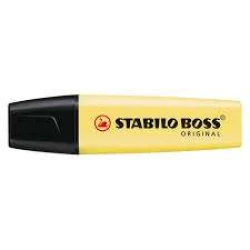 Caneta Marca Texto Amarelo Pastel - STABILO