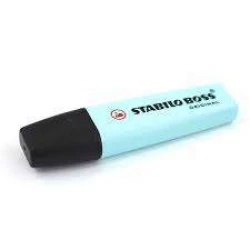 Caneta Marca Texto Azul Pastel - STABILO