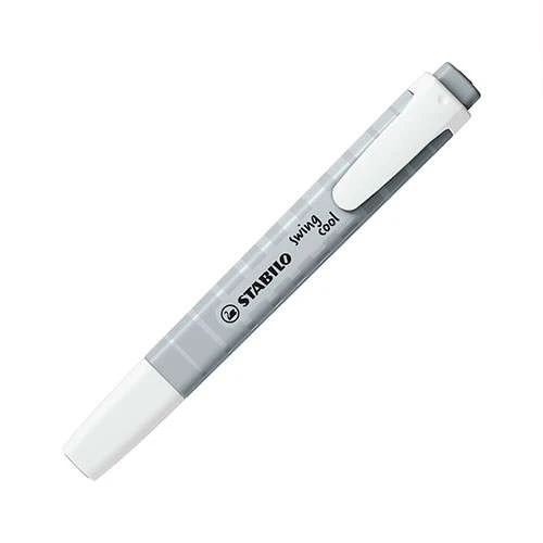 Caneta Marca Texto Cinza Pastel - STABILO
