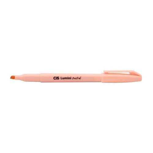 Caneta Marca Texto Laranja Pastel - Cis Lumini