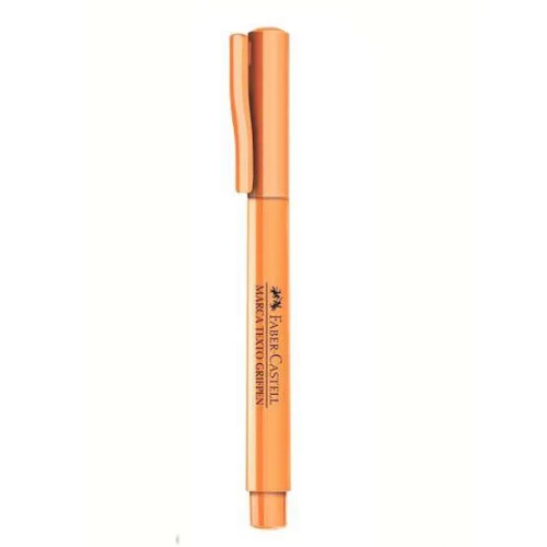 Caneta Marca Texto Laranja Pastel - Faber Castell