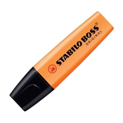 Caneta Marca Texto Laranja - Stabilo Boss