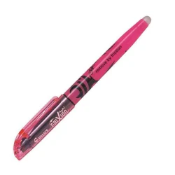 Caneta Marca Texto Rosa Neon Apagável - PILO