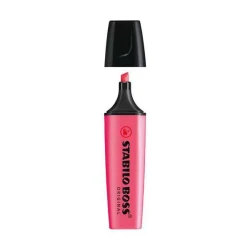 Caneta Marca Texto Rosa Stabilo Boss