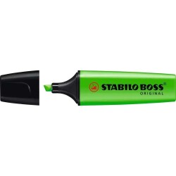 Caneta Marca Texto Verde Limão - Stabilo Boss