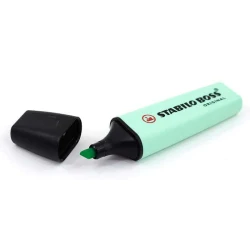 Caneta Marca Texto Verde Pastel - STABILO