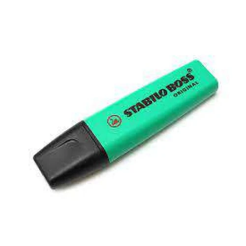 Caneta Marca Texto Verde Velho - Stabilo Boss