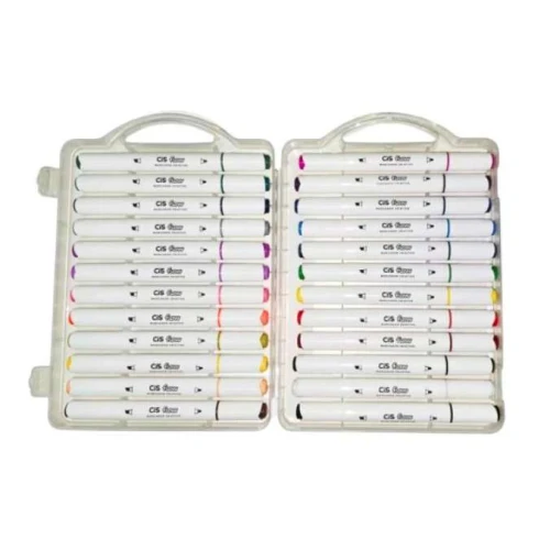 Caneta Marcador Criativo Flow Brush Cis- 24 Cores