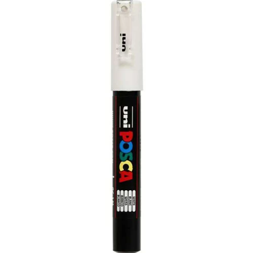 Caneta Posca Uniball Branca Pc-1m