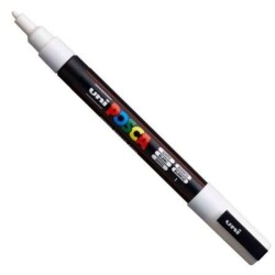 Caneta Posca Uniball Branco Pc-3m - Posca