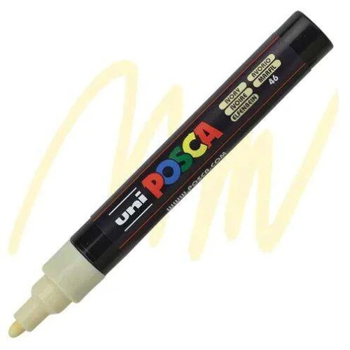 Caneta Posca Uniball Ivory Pc-5m