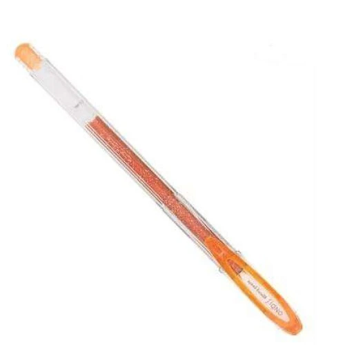 Caneta Signo Sparkling Laranja 1.0mm - Uni-Ball