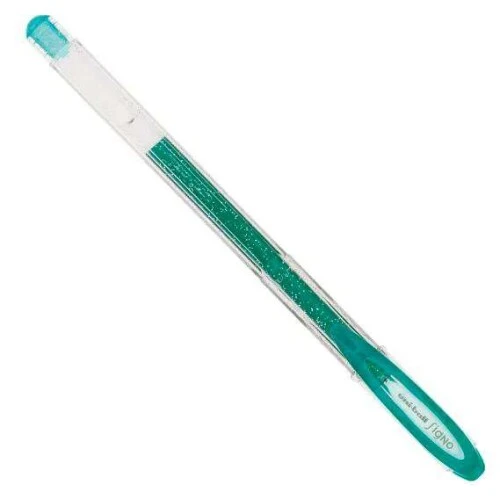 Caneta Signo Sparkling Verde 1.0mm - Uni-Ball