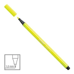 Caneta Stabilo Pen 68 Amarela Neon