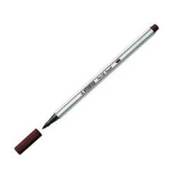 Caneta Stabilo Pen 68 Brush Marrom