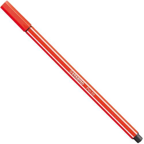 Caneta Stabilo Pen 68 Vermelho