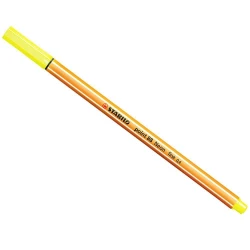 Caneta Stabilo Point 88 Amarelo Neon