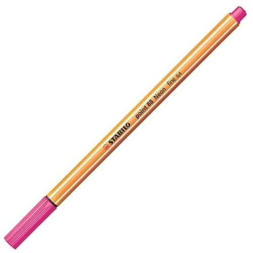 Caneta Stabilo Point 88 Fine 0,4  Rosa Neon