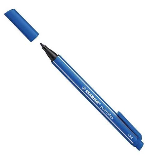 Caneta Stabilo Pointmax 488/32 M 0.8 Azul Royal