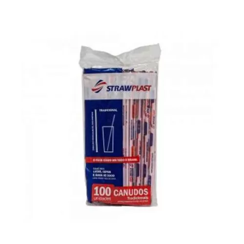 Canudos Embalados p/ Vitamina Strawplast