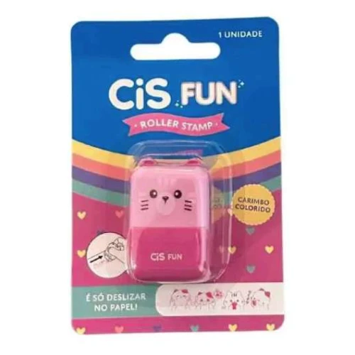 Carimbo Estampado Roller Stamp Gato- CIS