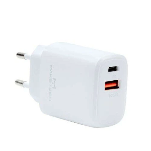 Carregador de Tomada com 2 entradas USB/PD - Maketech