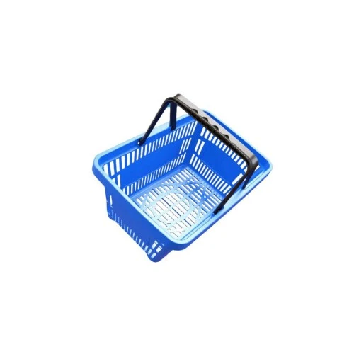 Cesta Plástica Azul- Mercoplaza