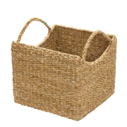 Cesta Sisal com Alça 36cm Espressione em Rattan Marrom