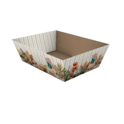 Cesta de Páscoa sem Alça Coelho no Jardim - Da Cruz