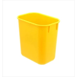 Cesto Retangular Ref.571.6 Amarelo Acrimet