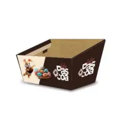 Cesta Decorada Pascoa - MF Caixas