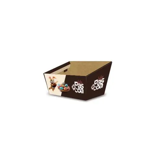 Cesta Decorada Pascoa - MF Caixas