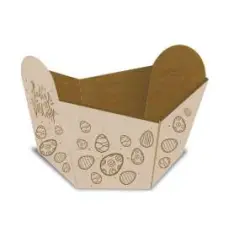 Cesta Decorada Pascoa - MF Caixas
