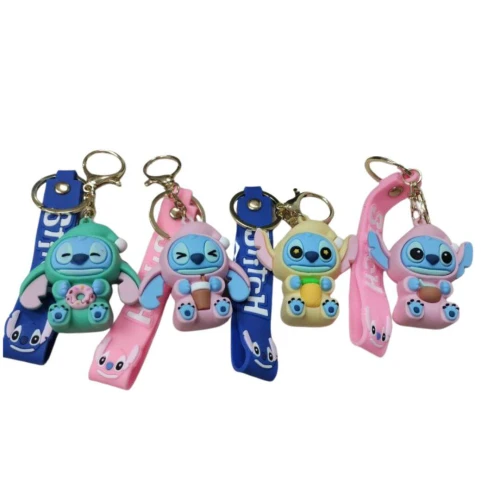 Chaveiro Emborrachado Stitch Sortido
