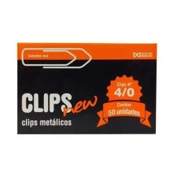 Clips Galvanizado 4/0 New - Contém 50 unidades