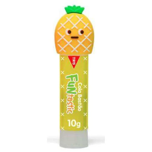 Cola Bastao Funtastic Abacaxi 10g - Tris