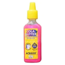 Cola Gliter Pink