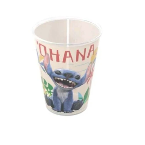 Copo Plastico sem Tampa 280ml Stitch - Plasútil