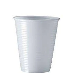 Copo Plástico Branco 180ml Cristalcopo C/100 Unidades