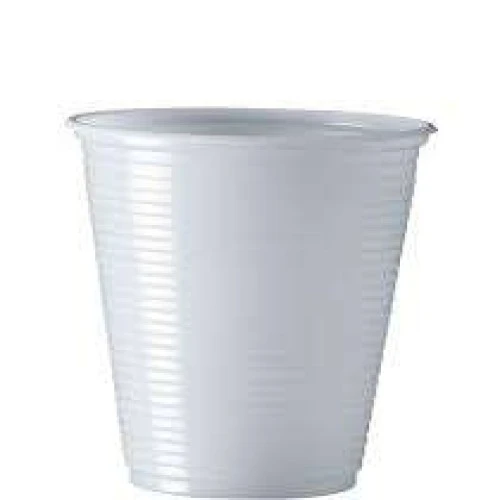 Copo Plástico Branco 180ml Cristalcopo C/100 Unidades