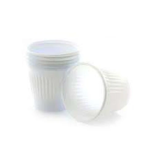 Copo Plástico Branco 50ml Cristalcopo C/100 Unidades